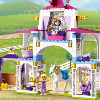Set lodër Lego Disney Belle and Rapunzel's Royal Stables (43195), 239 elemente