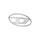 Vathë Diesel Fashion Steel Single Earring DX1502040, 1 copë, i argjendtë