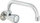Rubinet lavamani EXEC BM508C, mur, gryka 21 cm, krom
