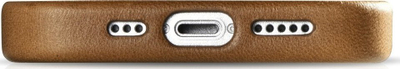 Këllëf telefoni iCarer Oil Wax Premium Leather për iPhone 14, lëkurë natyrale, kompatibël MagSafe, kafe