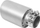 Fundi marmite çelik inox, dalje 89 mm, hyrje 51 mm, ngjyrë argjendtë