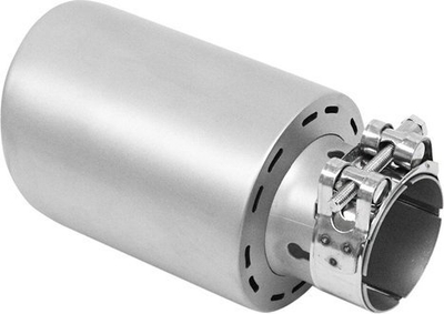 Fundi marmite çelik inox, dalje 89 mm, hyrje 51 mm, ngjyrë argjendtë