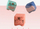 Blloqe sensoriale Woopie Soft Sensory Blocks Animals, set me 12 copë, për foshnje 12+ mujsh, shumëngjyrëshe