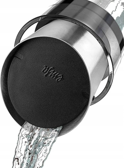 Termos Emsa Flow, 1L, çelik inox me xham, transparent