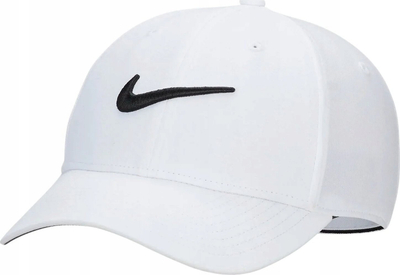 Kapelë Nike Club Dri FIT, e rregullueshme, e bardhë