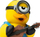 Figurine koleksionuese Numskull Minions Stuart TUBBZ, PVC, 9cm, me kuti