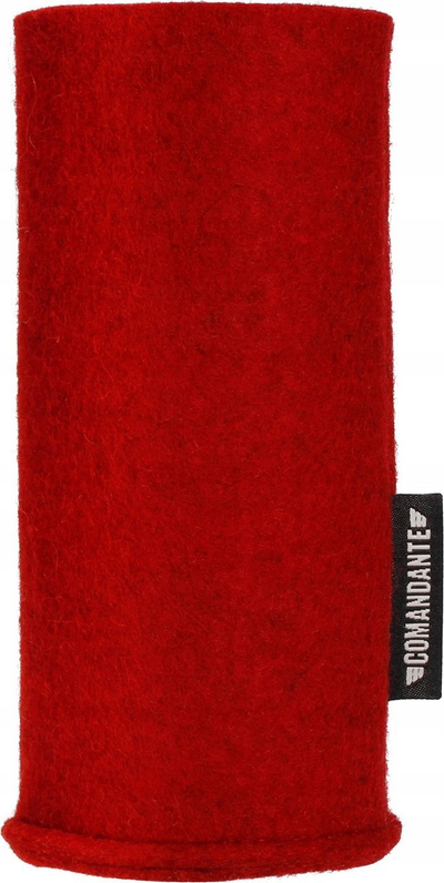 Kuti mbrojtëse Comandante për mullin C40, lesh Merino, 16cm, rozë Cherry