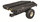 Rimorkio palosëse për traktor Cub Cadet 19B40026100R, 280L, 450kg, e verdhë