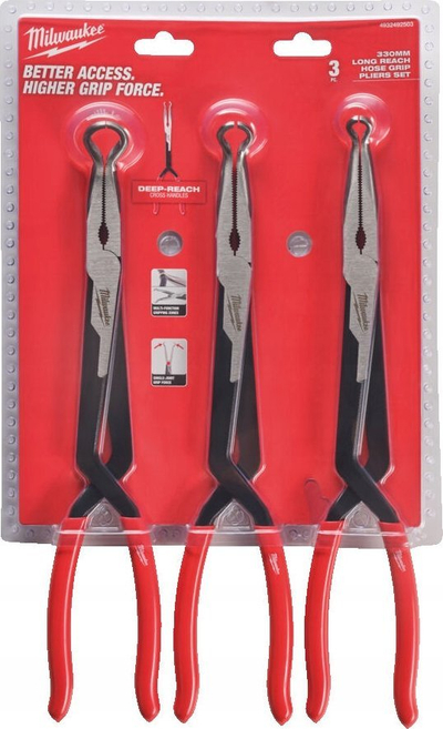 Set pincash Milwaukee 4932492503, 3 pjesë, për kandelat e ndezjes