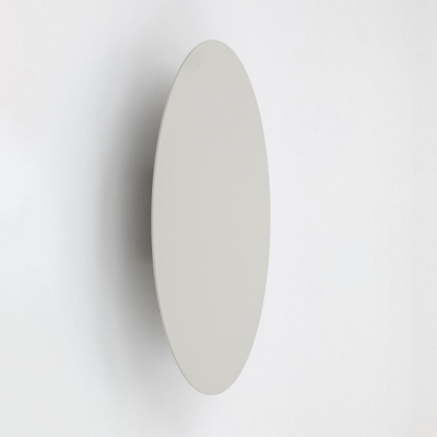 Aplike muri TK Lighting Luna, Ø 30 cm, çelik, bezhë