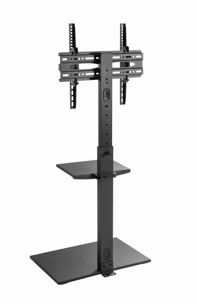 Qëndrim dyshemeje për TV Gembird, 32" 55", 30 kg, i zi