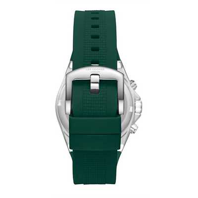 Orë dore Lee Cooper LC08304.355, 43mm, mekanizëm me bateri, rrip jeshil