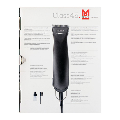 Makinë për qethje Moser Class 45, 1245-0060, e zezë