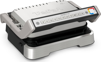 Grill elektrik Tefal OptiGrill GC774D30, 2000W, 4 në 1, ngjyrë argjendi