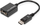 Адаптер Assmann Digitus DisplayPort - AV D-Sub VGA, црн