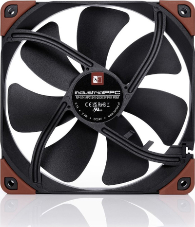 Ftohës Noctua NF-A14 industrialPPC-24V-2000 SP IP67 PWM, 140 mm