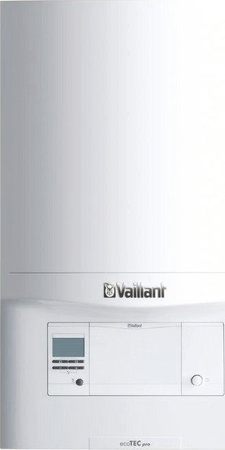 Pakete kaldaje me gaz Vaillant ecoTEC Pro 146, bojler 150L, e bardhë