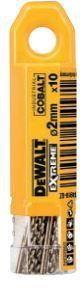 Set stërvinash metali Dewalt DT4934, kobalt, 6.5mm, 10 copë
