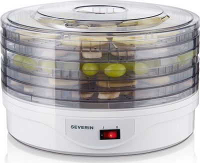 Tharëse për kërpudha/fruta Severin OD 2940, 250 W, e bardhë