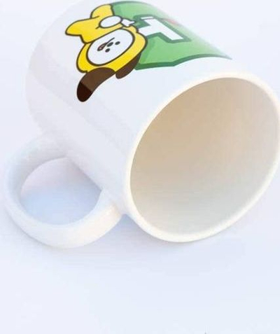 Filxhan Line Friends BT21, qeramik 300ml, me figura, shumëngjyrësh