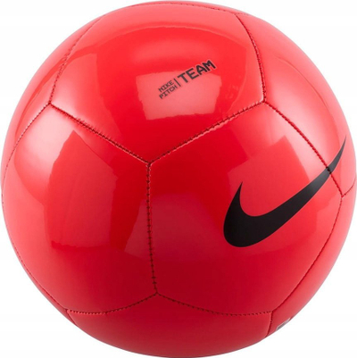 Top futbolli Nike Pitch Team FZ7553 635, për bar natyral, i kuq