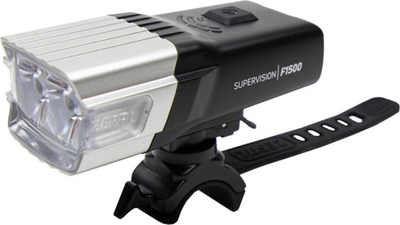 Dritë biçiklete Zefal Supervision F1500, 1500 lumen, IPX6, e zezë