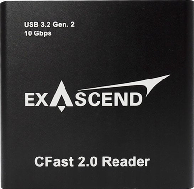 Lexues kartash Exascend CFast 2.0, USB, i zi