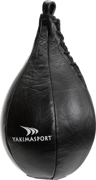 Çantë boksi Yakima Speed Boxing Punch Reflex 100408, lëkurë natyrale, për platformë boksi, e kuqe