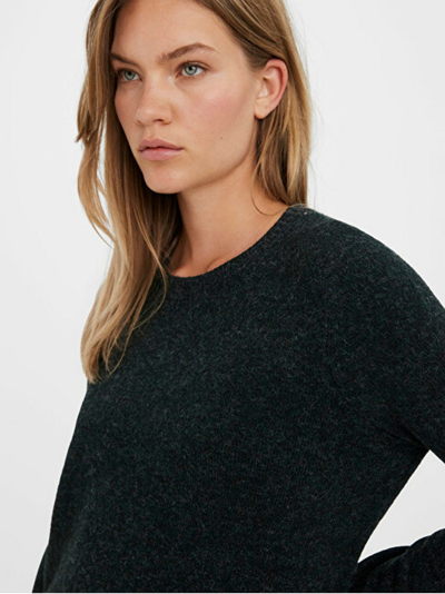 Vero Moda VMDOFFY Фустан со опуштен крој 10215523 Pine Grove MELANGE