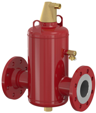Ndarës ajri Flamco Flamcovent Smart 50 F, flange PN16, për sisteme ngrohje dhe ftohje