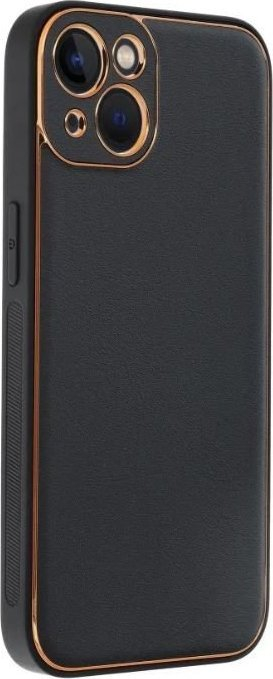 Kapak telefoni OEM Silicone Zephyr Mag, MagSafe, për iPhone 15 Plus, i zi