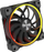 Ventilatorë PC Alpenfohn Wing Boost 3 ARGB, set 3x 140mm, të zinj