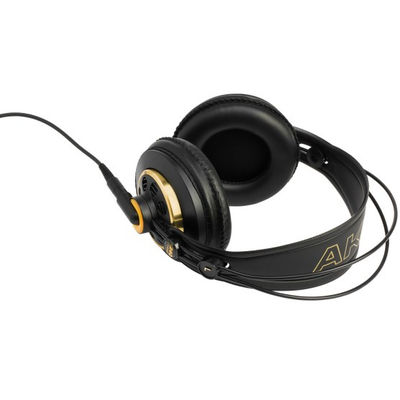Kufje studio AKG K240, over ear, gjysmë të hapura, të zeza