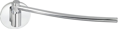 Mbajtës leckash Wenko Single Rod Turbo Loc, çelik, krom