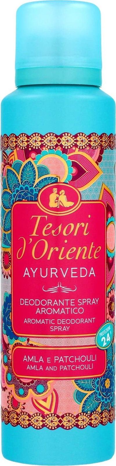 Sprej deodorant trupi Tesori d’Oriente Ayurveda, 150 ml