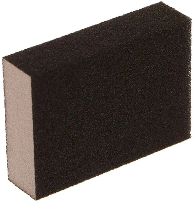 Абразивна сунѓер GEKO, P120, 70x100x25mm, пакување 10 парчиња