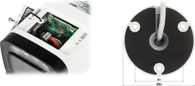 IP камера Dahua IPC HFW2849T ZAS IL 27135, 8MP, леќа 2.7 13.5mm, бела