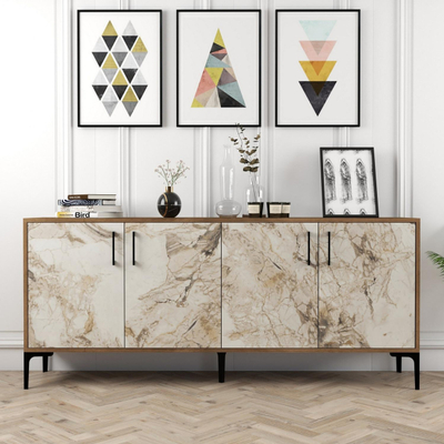 Komodë melamine 180×35×78 cm (HM9428.02)