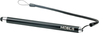 Stylus kapacitiv Mobilis Stylus Matte, set me 10 copë, me kabllo tërheqëse, i zi mat