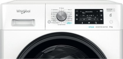 Makine larëse Whirlpool FFD 9489 BV EE, 9 kg, 1400 xhiro, klasa A, derë e zezë