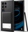 Mbulesë telefoni Spigen Liquid Slot për Samsung Galaxy S24 Ultra, xhep për kartelë, matte black