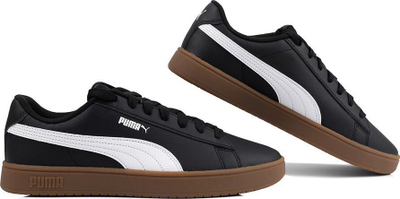 Atlete Puma Rickie Classic M, për burra, sintetike, të zeza me të bardha