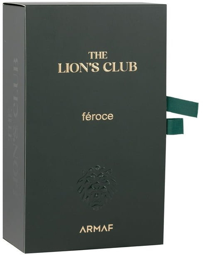 Parfum Armaf Lions Club Feroce Eau de Parfum, 100ml, për meshkuj, i zi