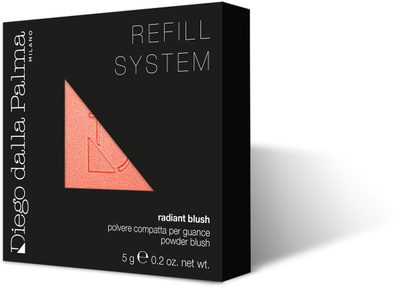 Bluš Diego Dalla Palma Refill System Radiant Blush 02, 5 g, rozë