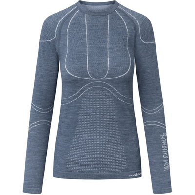 Bluzë e brendshme VIKING Lana Pro Merino, mëngë të gjata, femra, gri