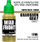Bojë akrilike Scale75 WarFront Graugrun Gray, 17ml, super mat, gri-jeshile