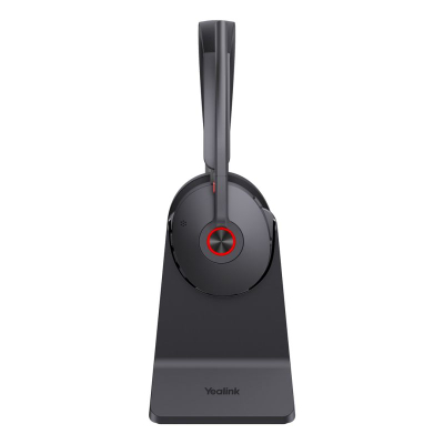 Kufje Yealink BH74 Teams, Bluetooth, me bazë karikimi USB C A, e zezë