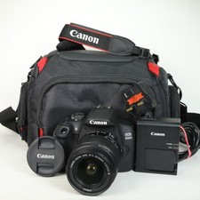 Aparat fotografik Canon EOS 2000D, 24.2MP, objektiv 18-55mm DC III, i zi