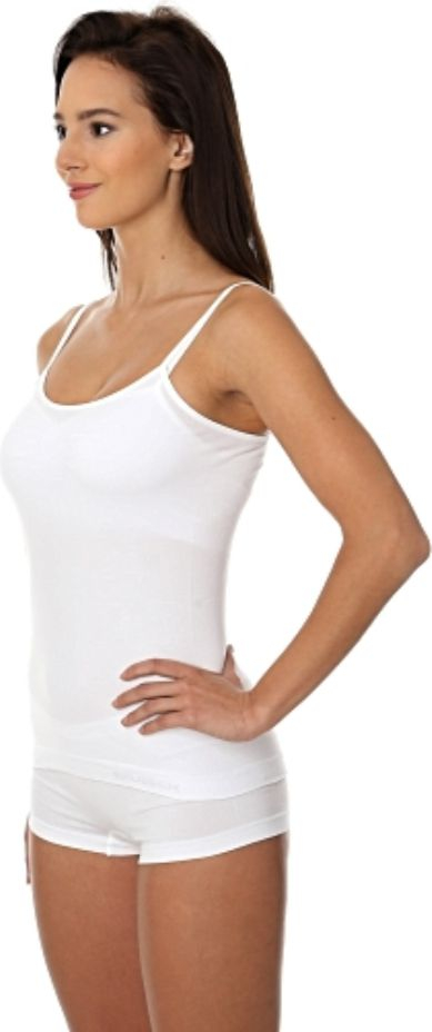 Kanotiere e brendshme Brubeck Comfort Cotton, grua, madhësia L, e bardhë