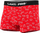 Boxer për burra Lahti Printed Mix, set me 3 palë, masa M, me shumë ngjyra